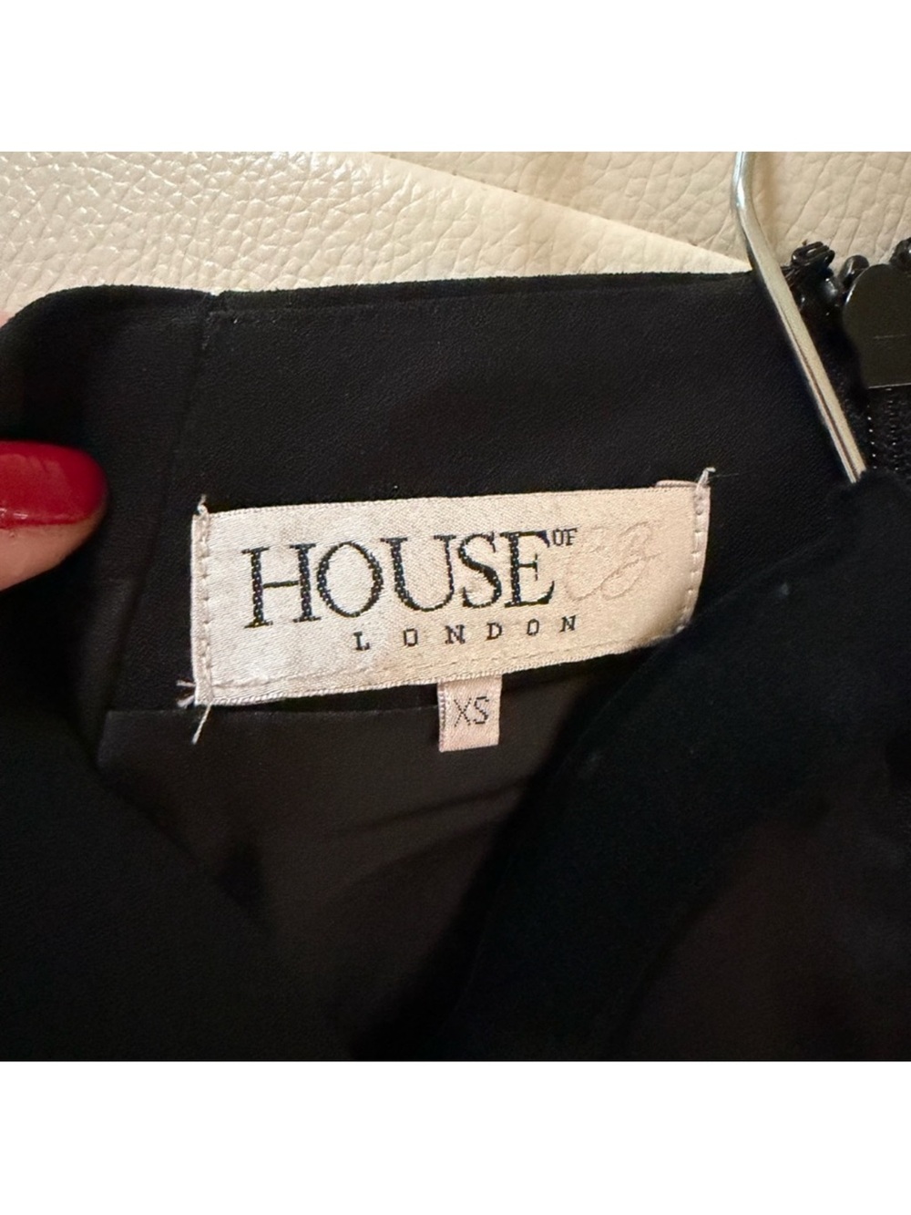 House of CB Black Deep V One-Shoulder Bodysuit - Women Tops - Picture 2 of 3